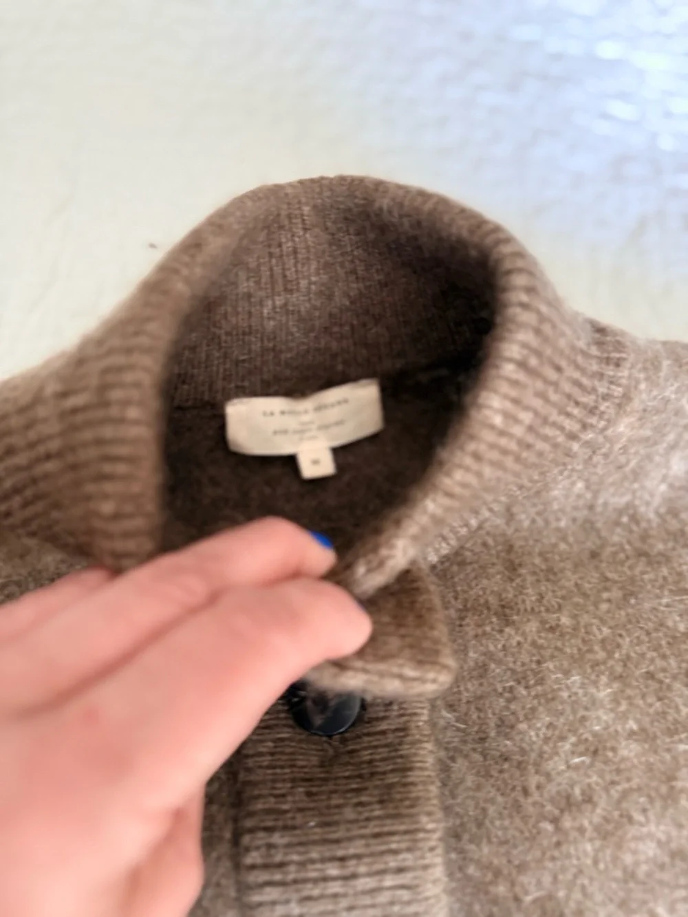 EUC - Sezane Thais jacket in Taupe - size M - Picture 10 of 16